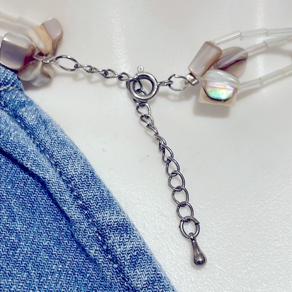 Large necklace mother of pearl - Picture 4 of 7